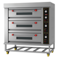 3 Deck/6 Tray Baking Oven Gas Operated Without Steam & Stone